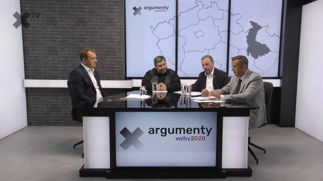 Předvolební debata 2020: Olomoucký kraj – Radim Fiala (SPD), Petr Vrána (ANO), Dalibor Horák (ODS)
