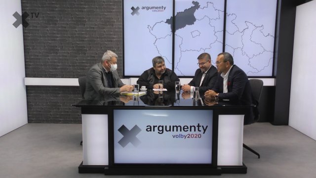 Předvolební debata 2020: Ústecký kraj – Jan Schiller (ANO), Tomáš Rieger (ODS, KDU-ČSL), Jaroslav Foldyna (SPD)