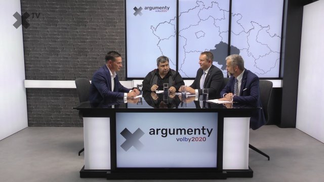 Předvolební debata 2020: Kraj Vysočina – Martin Kukla (ANO), Vladimír Novotný (ČSSD), Karel Fink (SPD)